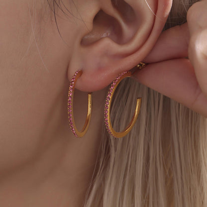 BELLA Hoop Earrings