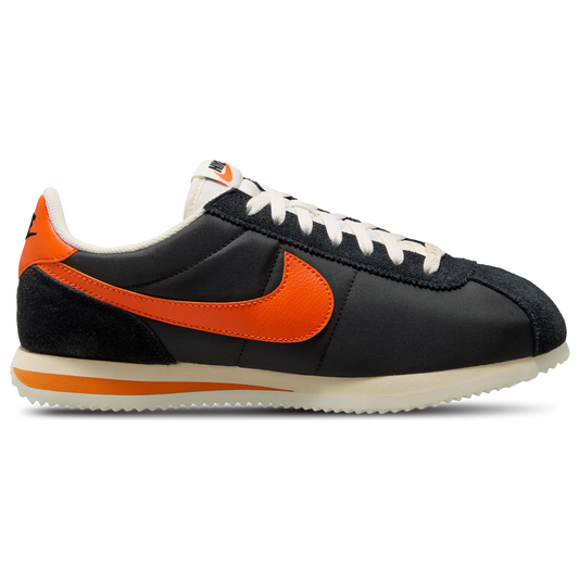 Nike Men's Cortez TXT - Black/Sail/Safety Orange