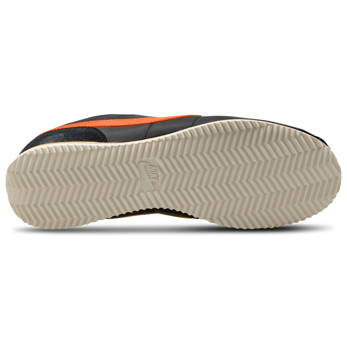 Nike Men's Cortez TXT - Black/Sail/Safety Orange