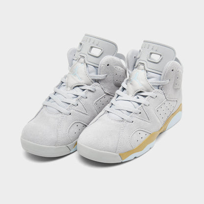 Preschool Air Jordan Retro 6 Ps 'Pearl' - HF0413-074