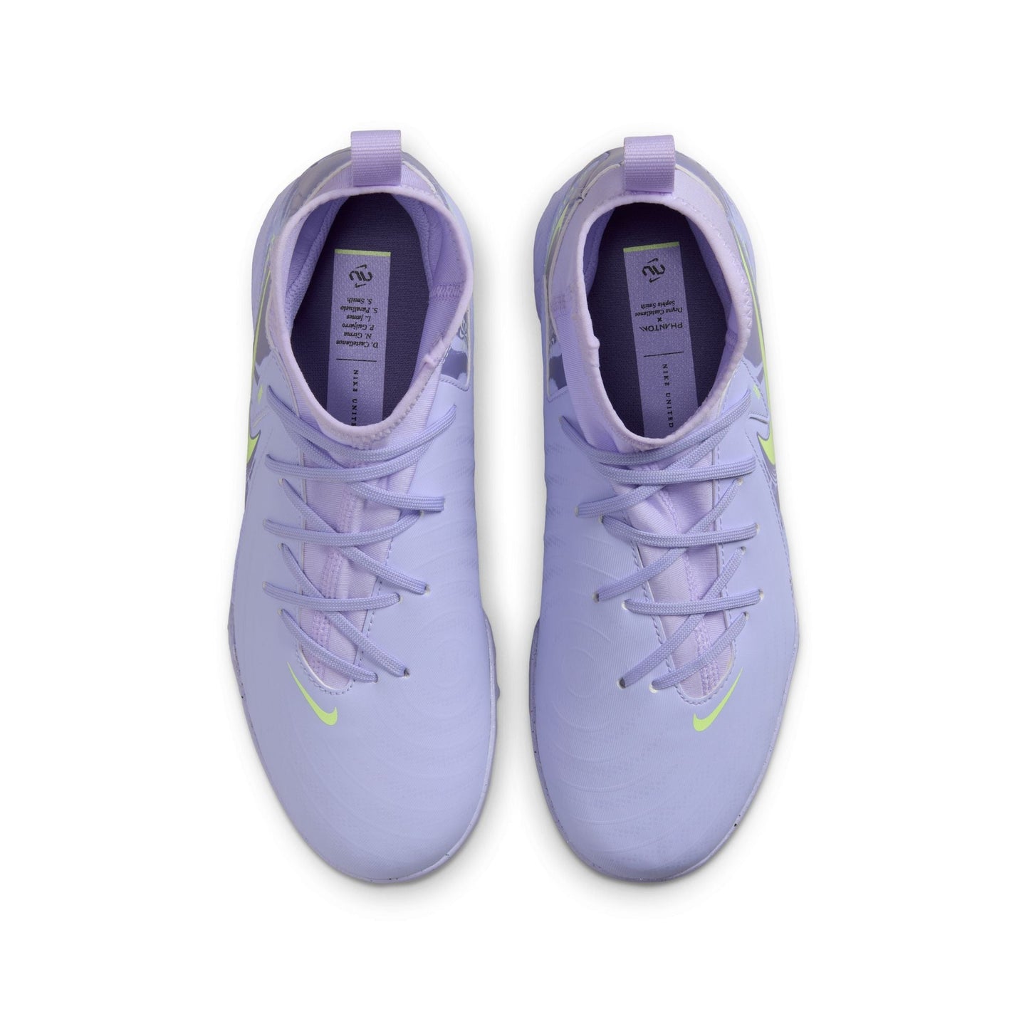 [hf1581-500] Grade School Nike Phantom Luna 2 Academy Tf 'purple Agate Barely Volt'