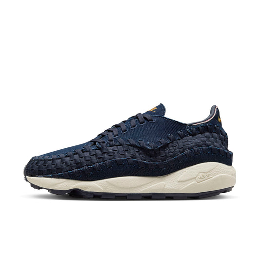 Nike Women's Air Footscape Woven 'Raw Denim Obsidian' Sneakers