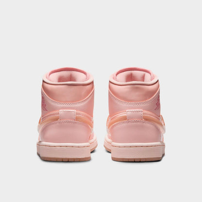 [hf3173-600] Womens Air Jordan Retro 1 Mid 'patent Valentine's Day (w)'