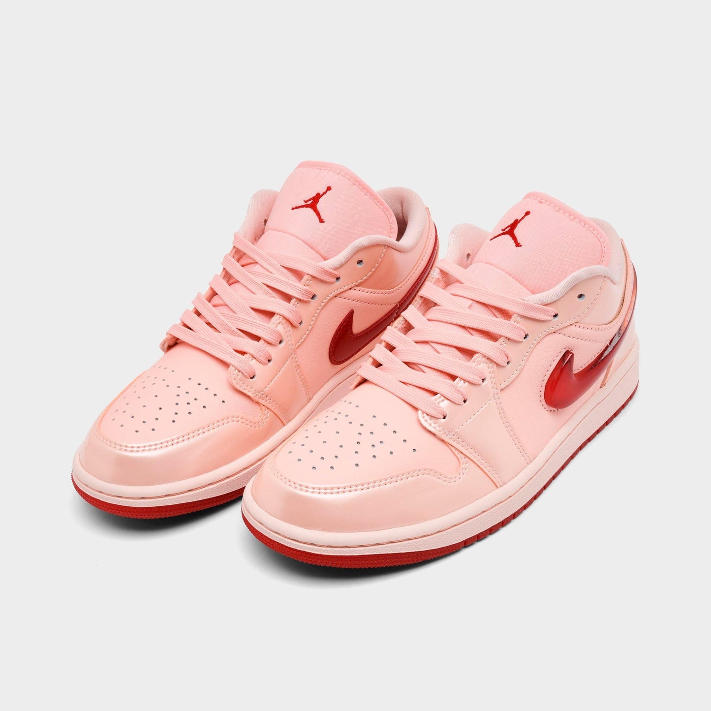 Air Jordan Women's Retro 1 Low 'Patent Valentine's Day' - HF3174-600