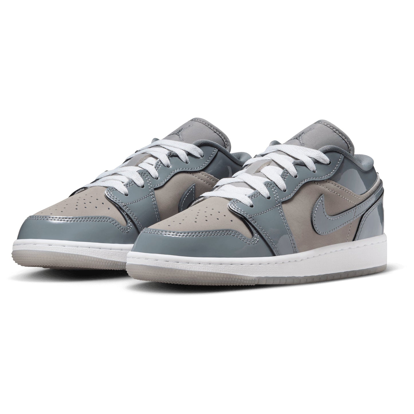 [hf3188-011] Grade School Air Jordan Retro 1 Low Se 'cool Grey'