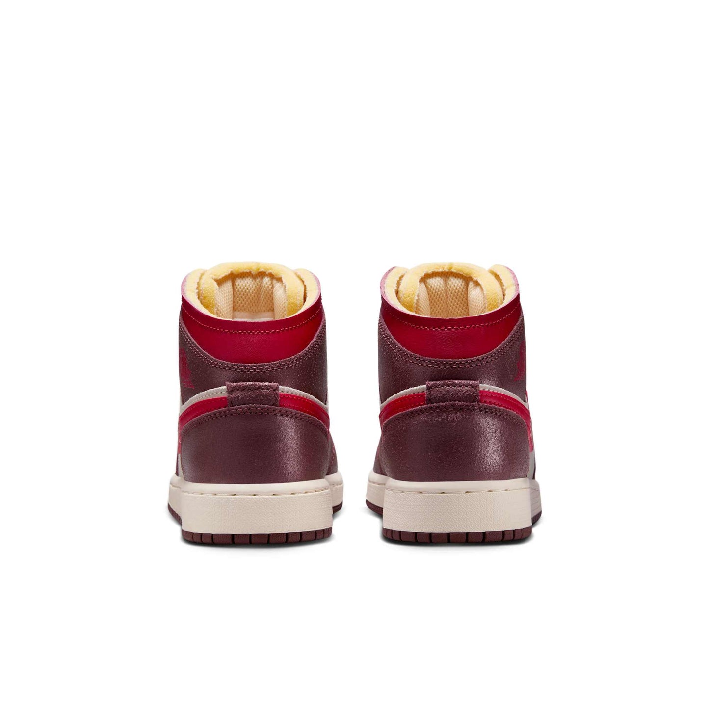 Air Jordan Grade School Retro 1 Mid Se 'Bread, Butter & Sole' Sneakers