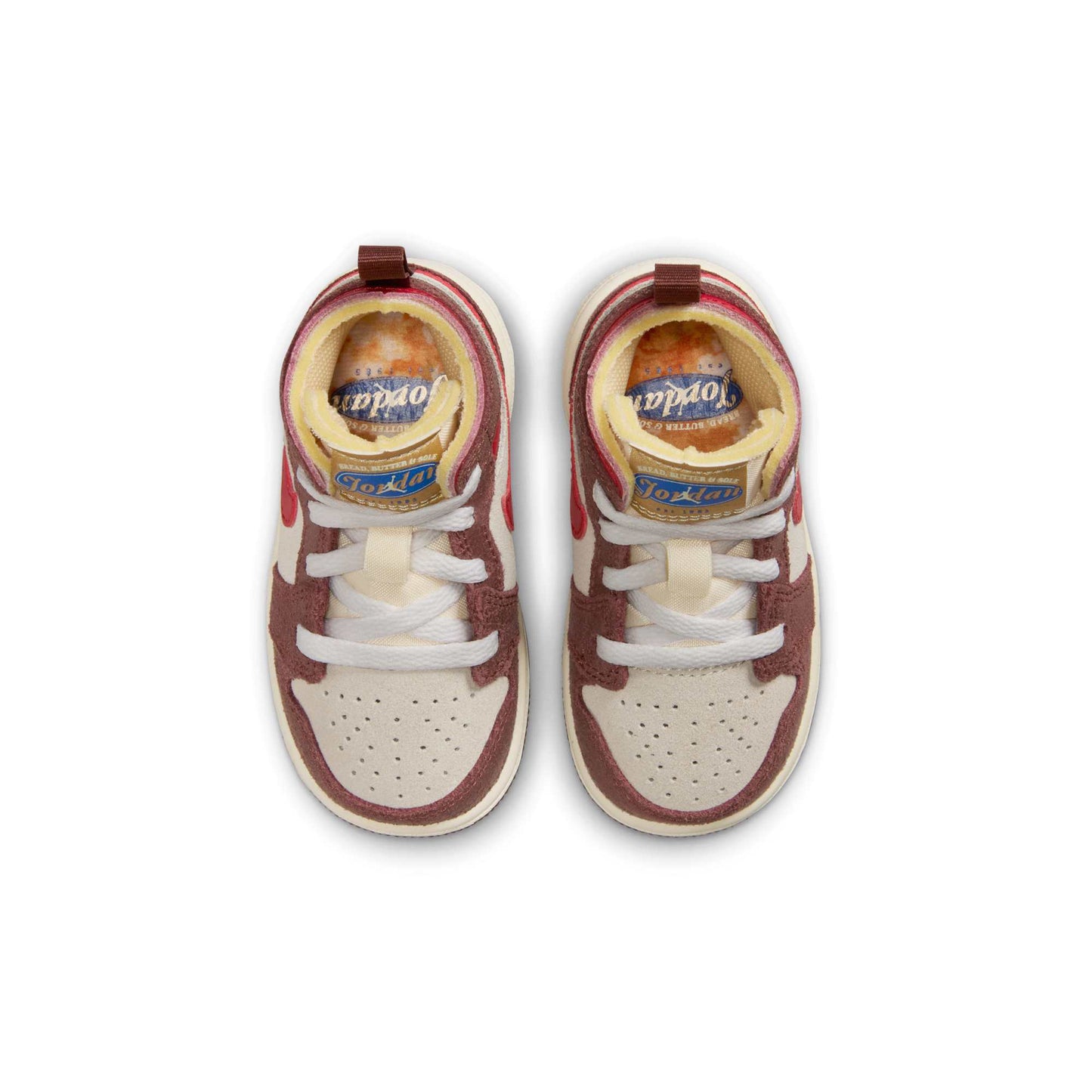 Toddlers Air Jordan Retro 1 Mid Se 'Bread, Butter & Sole'