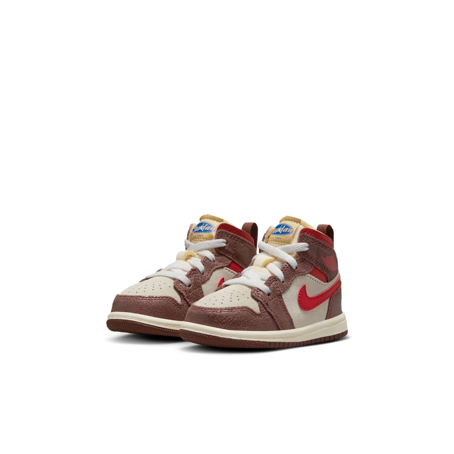 Air Jordan Toddlers Retro 1 Mid Se 'Bread, Butter & Sole' Sneakers