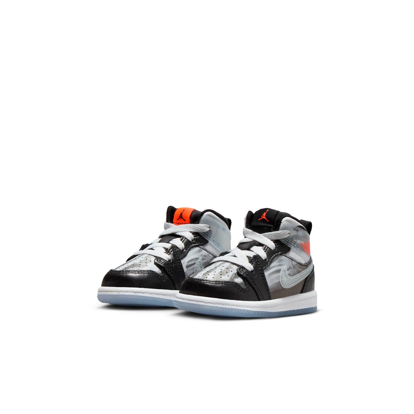 Air Jordan Toddlers Retro 1 Mid Ss 'X-Ray' Sneakers