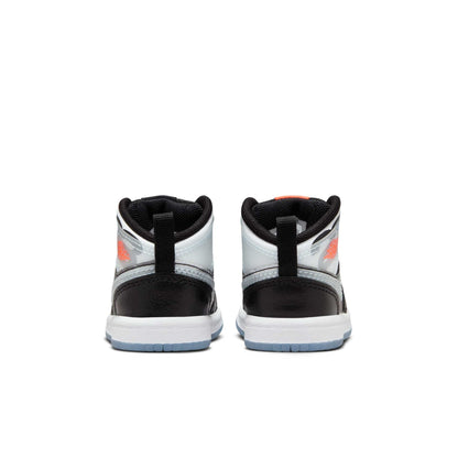 Air Jordan Toddlers Retro 1 Mid Ss 'X-Ray' Sneakers