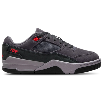 Air Jordan Grade School Flight Court - Dark Grey/Black/Cement Grey/Infrared 23