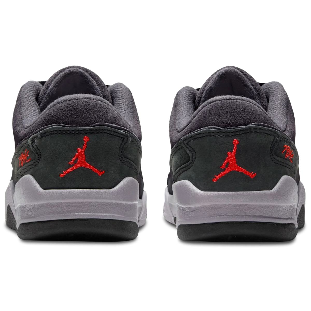 Air Jordan Grade School Flight Court - Dark Grey/Black/Cement Grey/Infrared 23