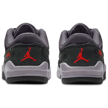 Air Jordan Grade School Flight Court - Dark Grey/Black/Cement Grey/Infrared 23