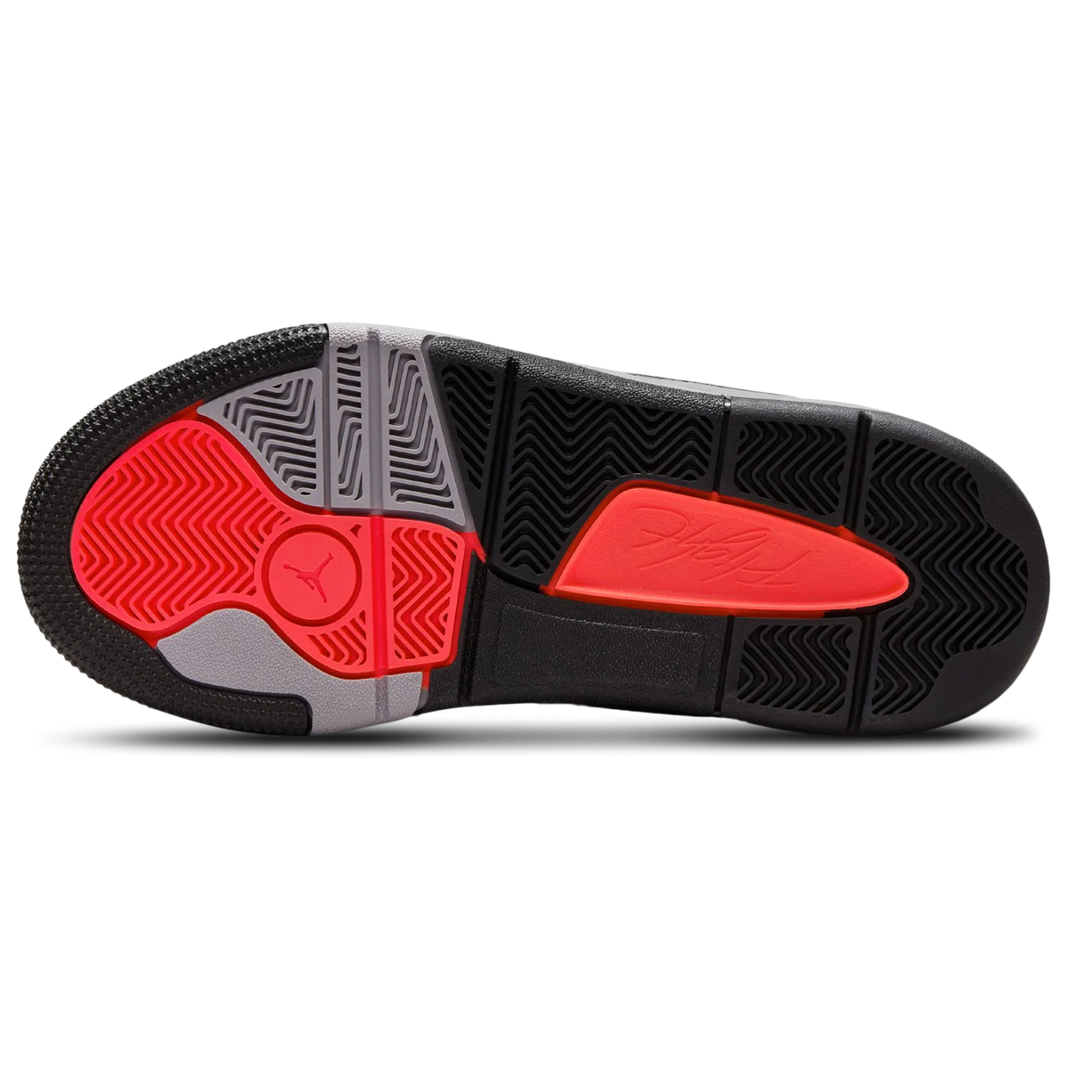 Air Jordan Grade School Flight Court - Dark Grey/Black/Cement Grey/Infrared 23