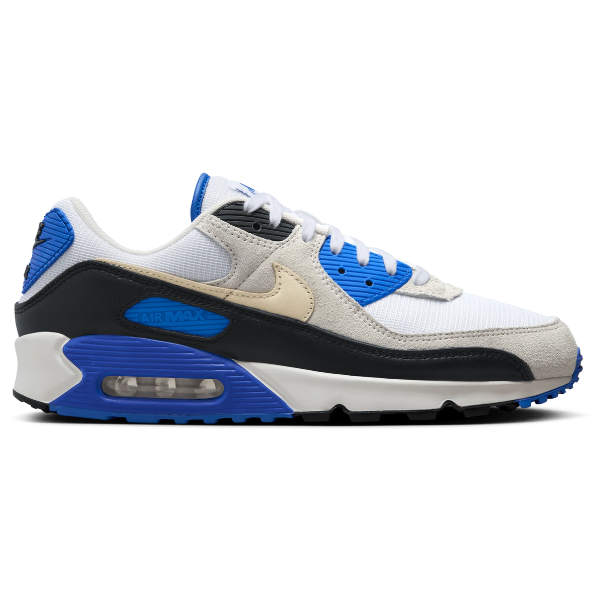 Nike Men's Air Max 90 - Khaki/Racer Blue