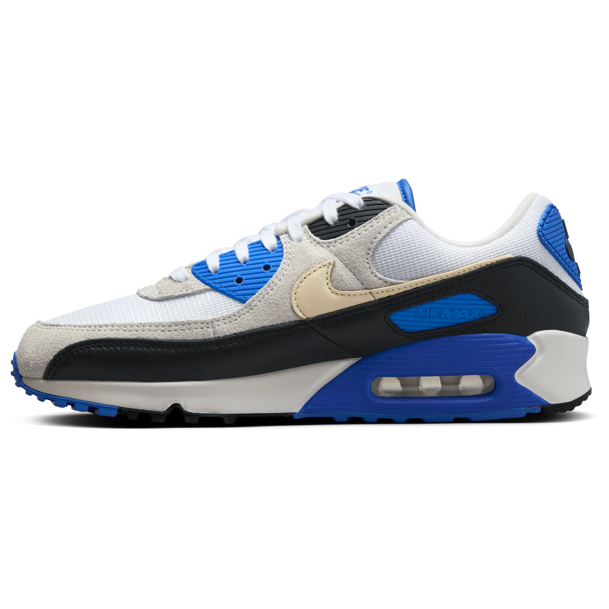 Nike Men's Air Max 90 - Khaki/Racer Blue