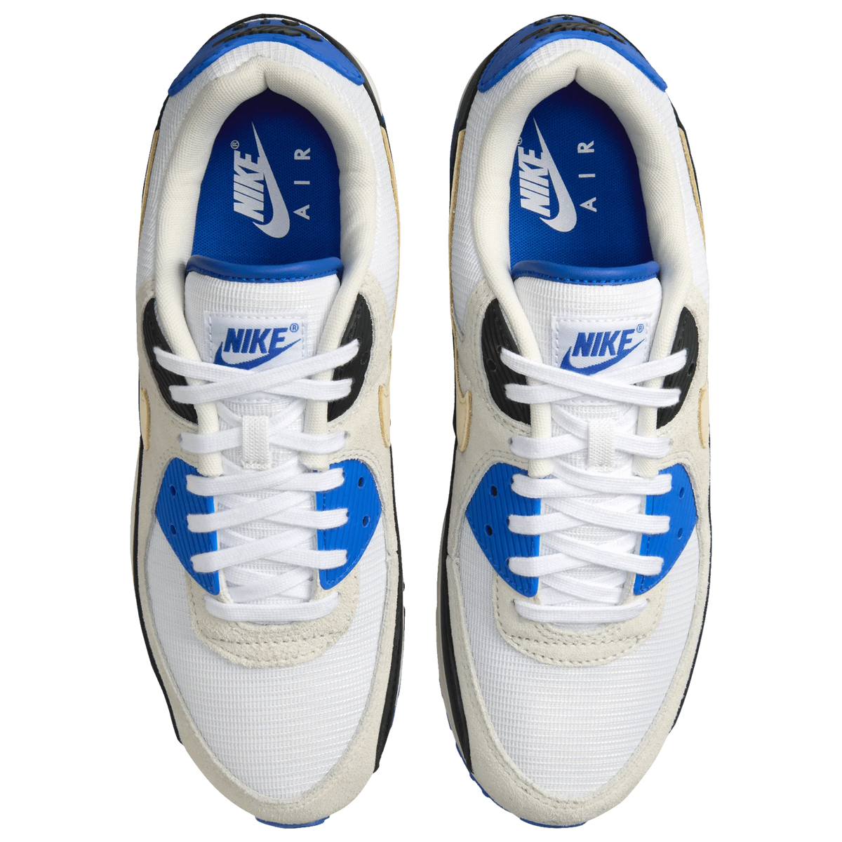 Nike Men's Air Max 90 - Khaki/Racer Blue
