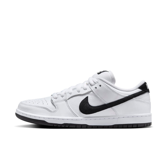 Nike Men's Sb Dunk Low 'White Black' Sneakers