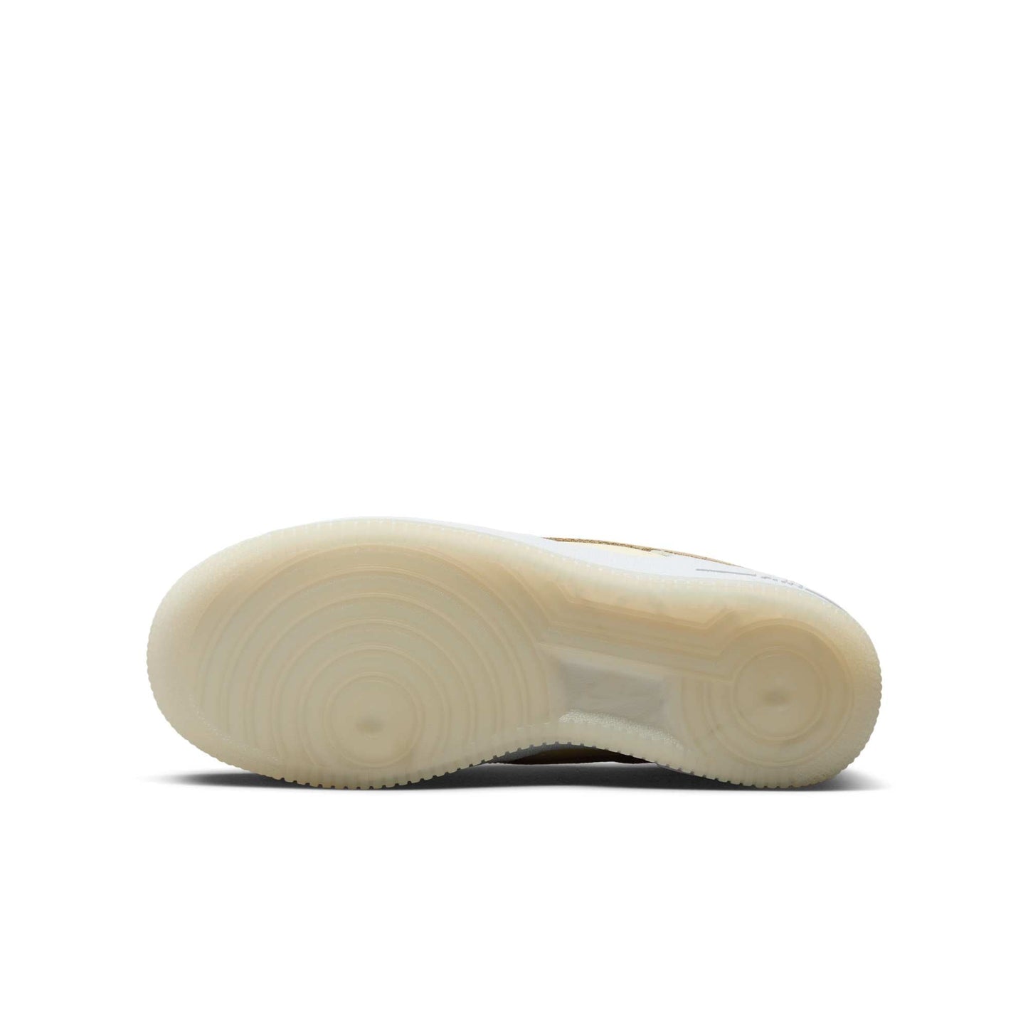 Nike Grade School Air Force 1 Low Lv8 5 'Sail Coconut Milk White Khaki Gs' Sneakers