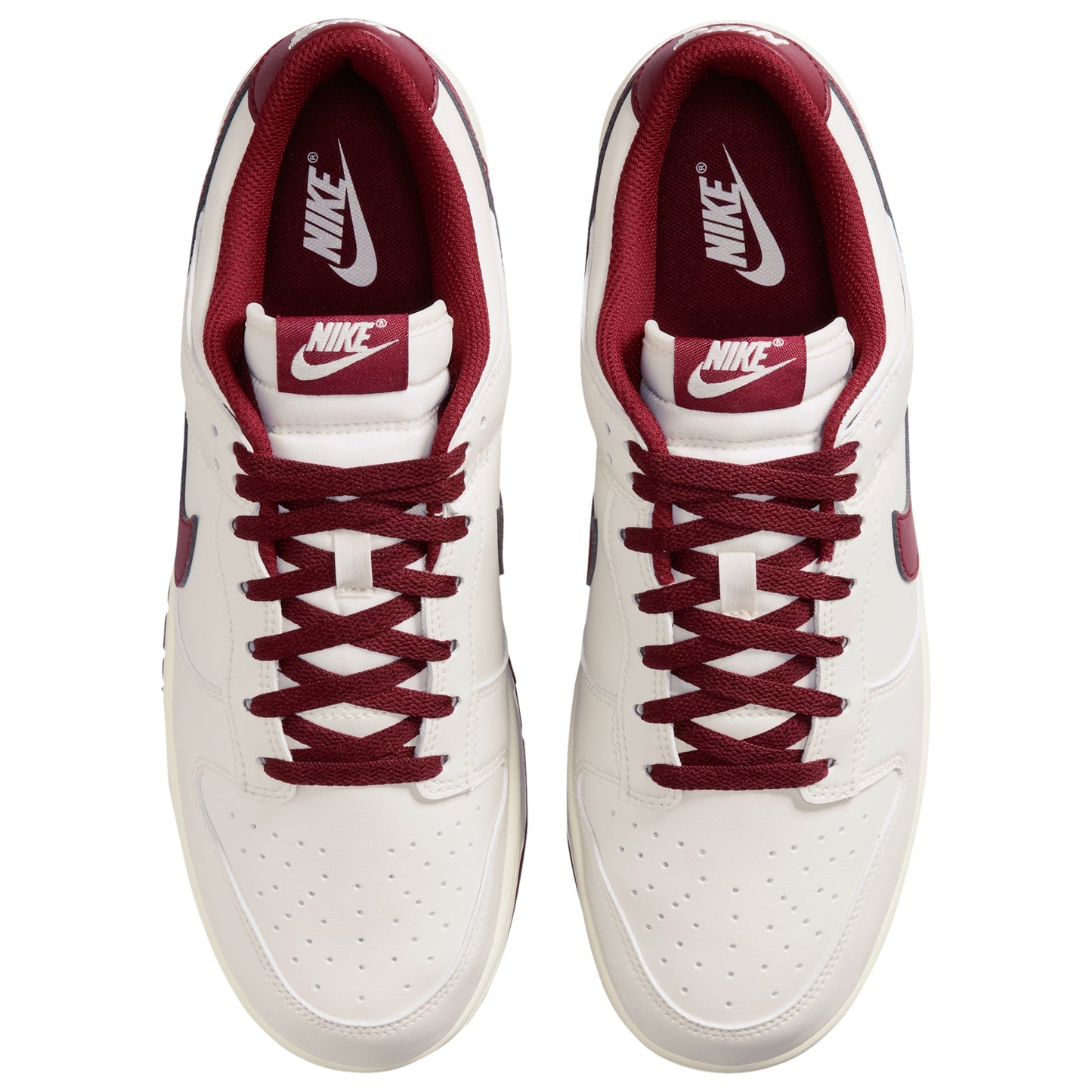Nike Men's Dunk Low Retro Phantom/Team Red