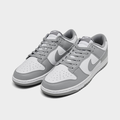 Nike Men's Dunk Low 'White Light Smoke Grey' Sneakers