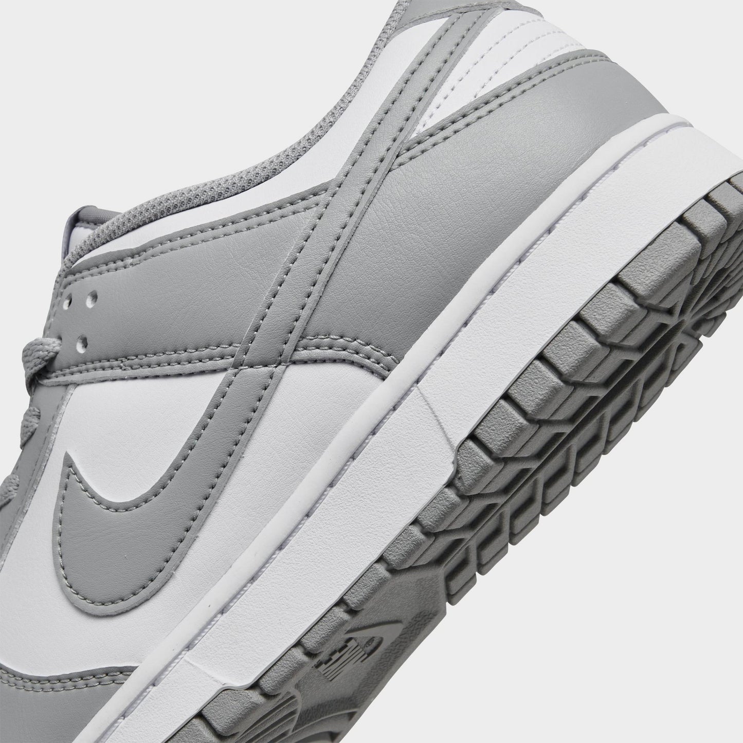 Nike Men's Dunk Low 'White Light Smoke Grey' Sneakers