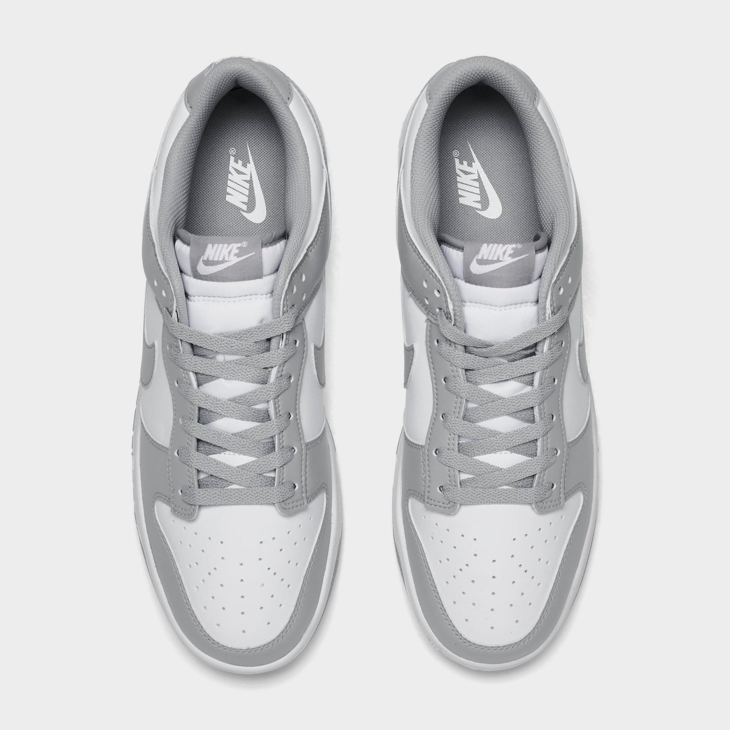 Nike Men's Dunk Low 'White Light Smoke Grey' Sneakers