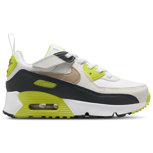 Nike Preschool Air Max 90 EasyOn - White/Cyber/Dark