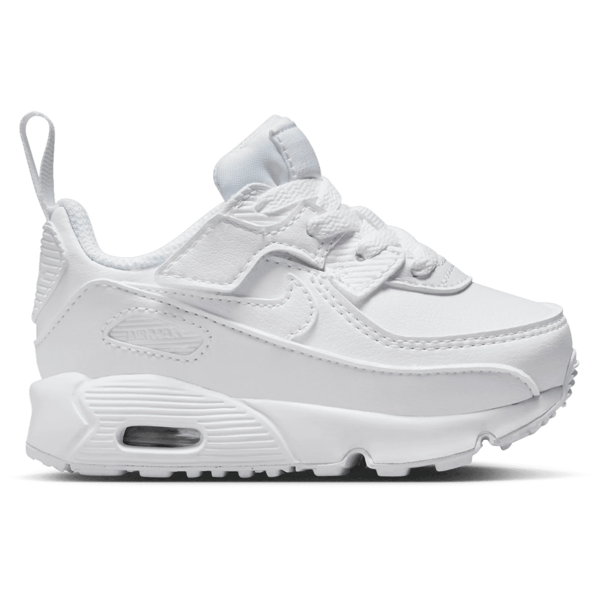 Nike Toddlers Air Max 90 EasyOn - White/Metallic Silver