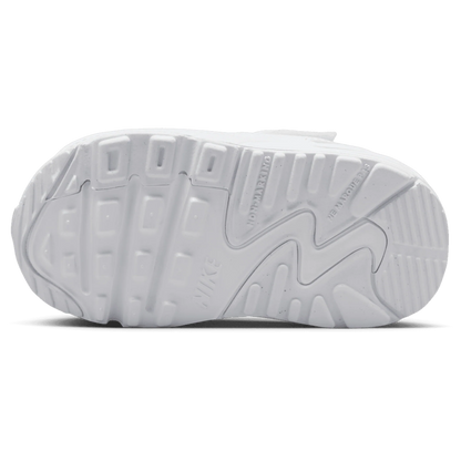 Nike Toddlers Air Max 90 EasyOn - White/Metallic Silver