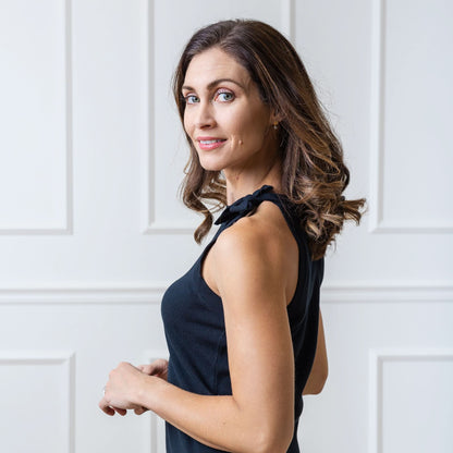 Halter Tie Knit Sweater Dress