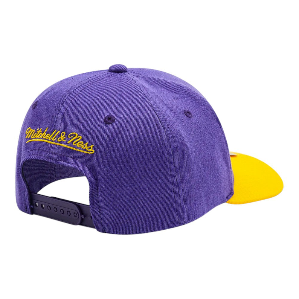 Mitchell & Ness Men's NBA Team 2Tone Stretch Snapback NBA Lakers Snapback Caps