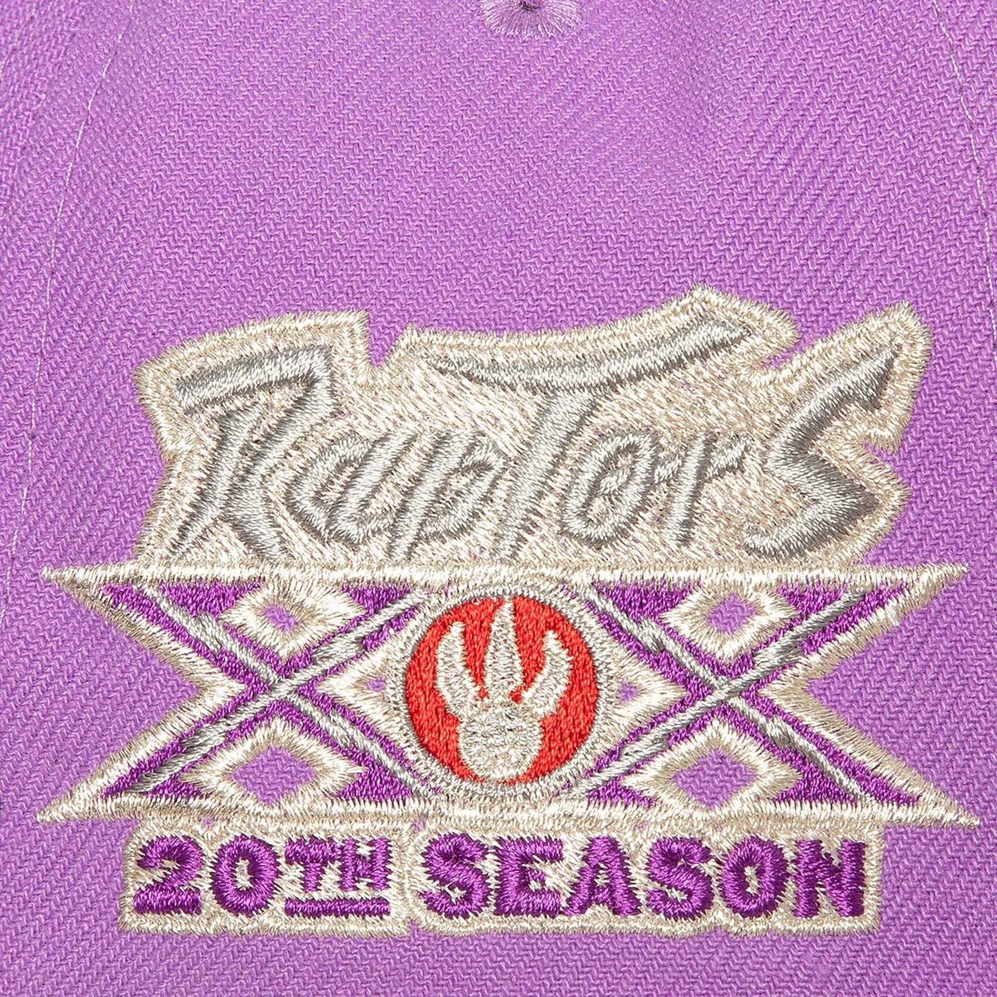 Mitchell & Ness Men's NBA Watch Me Shine Snapback Hwc Raptors Purple