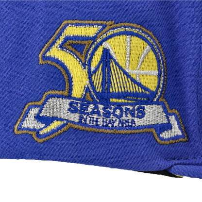 Mitchell & Ness Men's NBA Watch Me Shine Snapback Hwc Warriors Royal