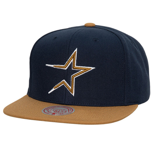 Mitchell & Ness Men's MLB Evergreen Snapback Coop Astros Snapback Caps