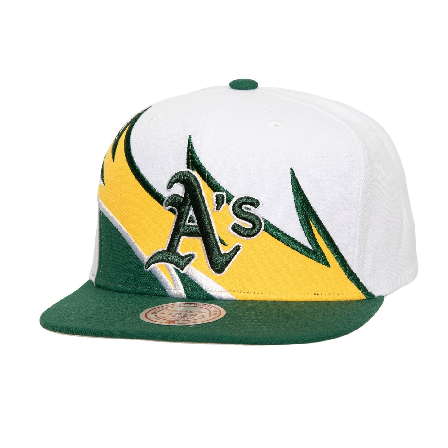 Mitchell & Ness Men's MLB Waverunner Snapback Athletics Snapback Caps