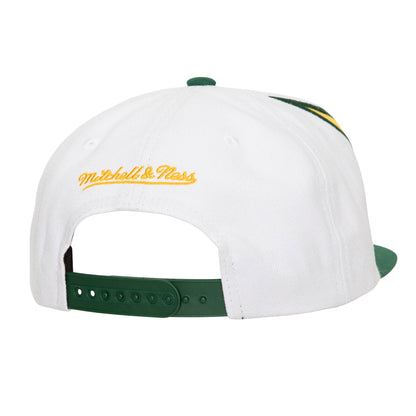 Mitchell & Ness Men's MLB Waverunner Snapback Athletics Snapback Caps