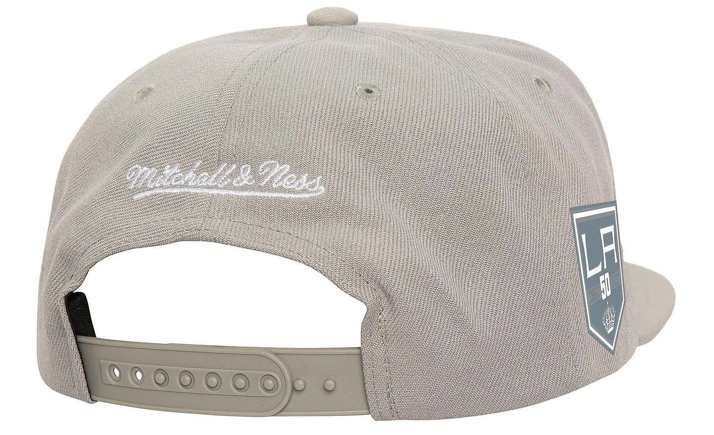 Men's Mitchell & Ness Nhl Back To Basics Snapback Vntg Kings - Grey