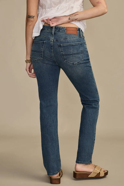 Lucky Brand Women's High Rise Curvy Straight - Gemini