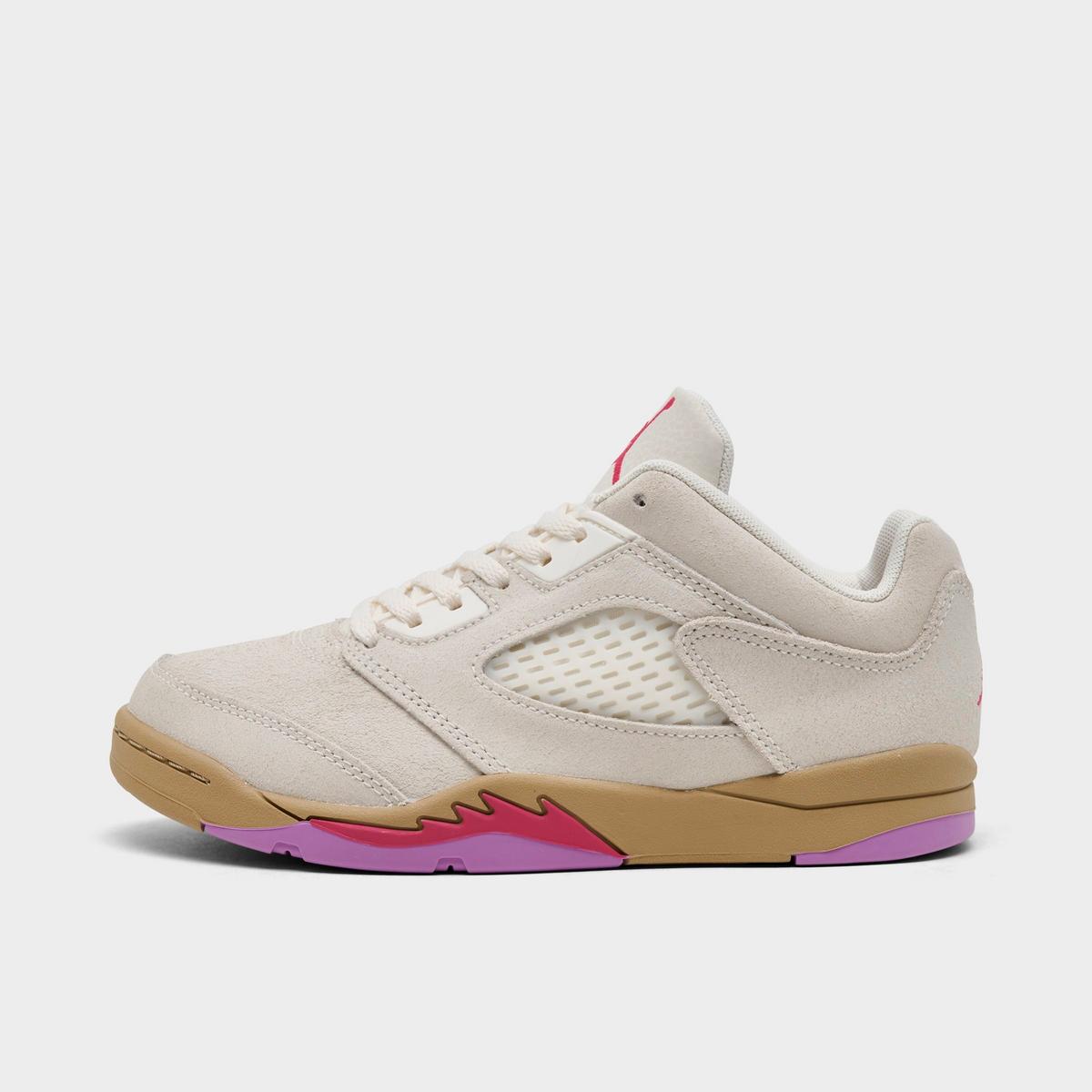 [hj5993-106] Preschool Air Jordan Retro 5 Low 'peanut Butter & Jelly'