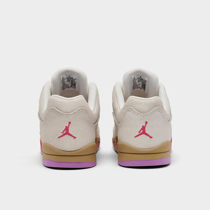 [hj5993-106] Preschool Air Jordan Retro 5 Low 'peanut Butter & Jelly'