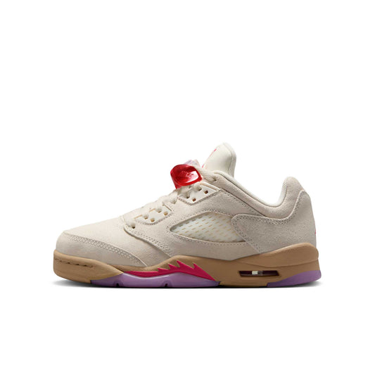 Grade School Air Jordan Retro 5 Low 'Peanut Butter & Jelly' (Grade School)