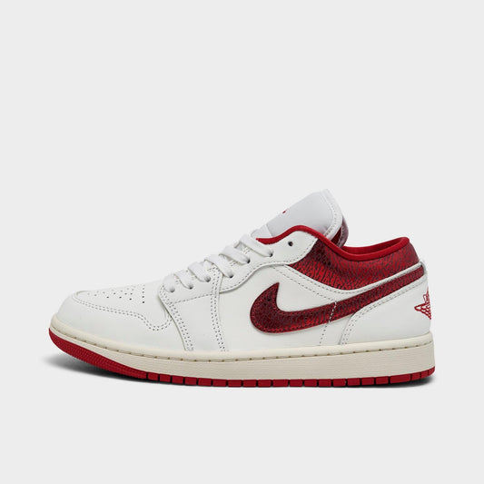 [hj9338-106] Womens Air Jordan Retro 1 Low 'ruby'