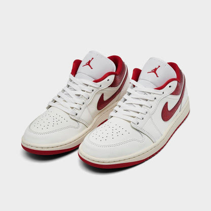 [hj9338-106] Womens Air Jordan Retro 1 Low 'ruby'