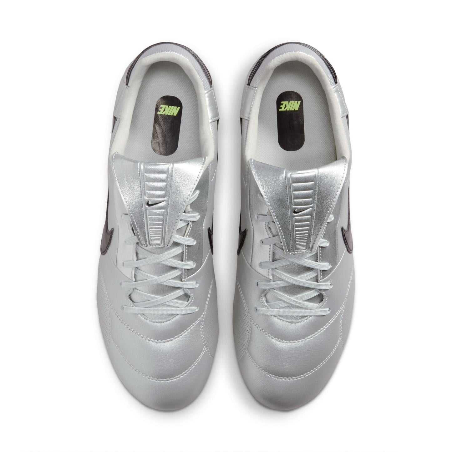 [hm0265-004] Mens Nike the Premier Iii U Fg 'metallic Silver Volt'
