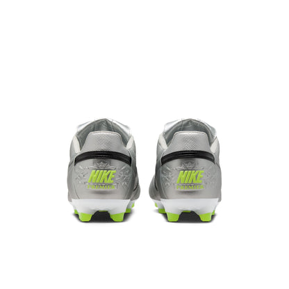 [hm0265-004] Mens Nike the Premier Iii U Fg 'metallic Silver Volt'