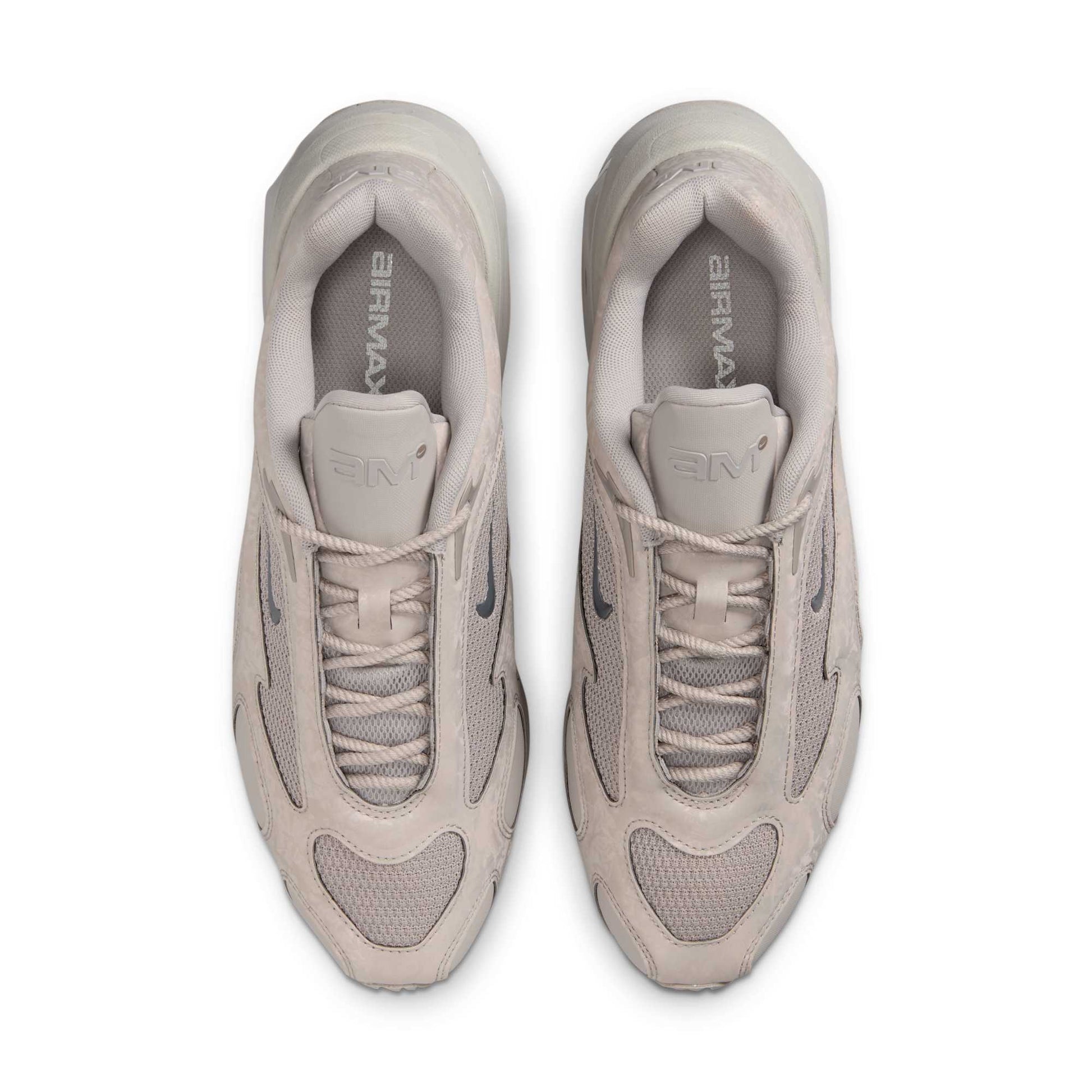 Beige/White/Metallic Silver-