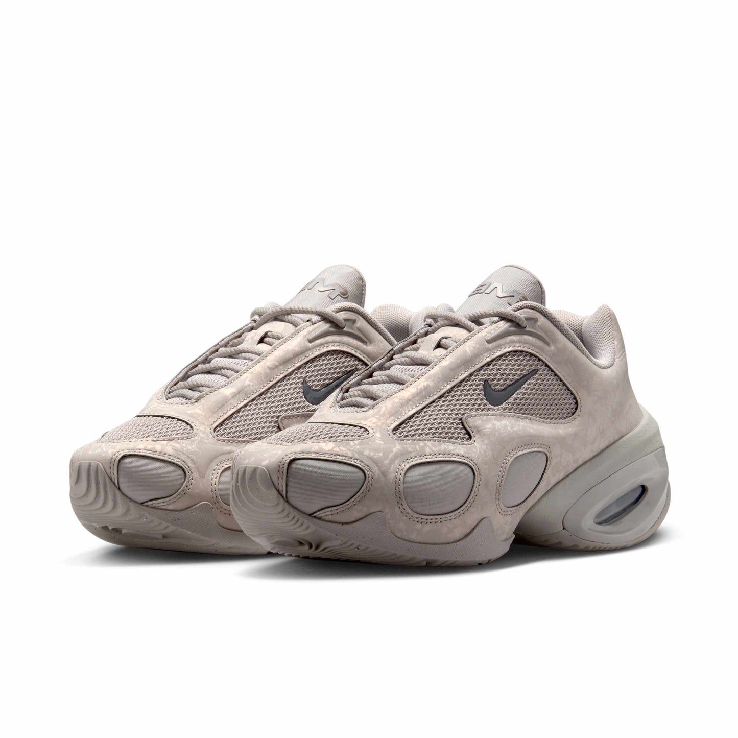 Beige/White/Metallic Silver-