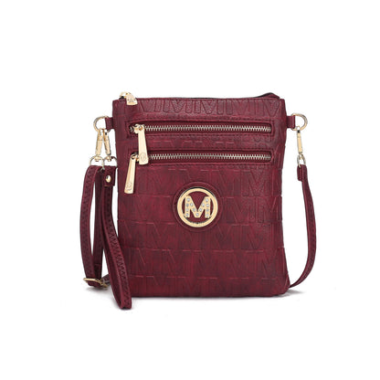 MKF Collection Women's Scarlett Signature Crossbody Bag