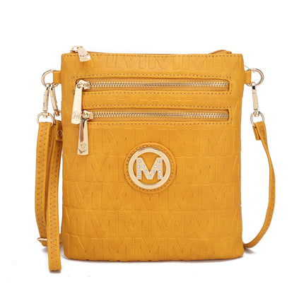 MKF Collection Women's Scarlett Signature Crossbody Bag